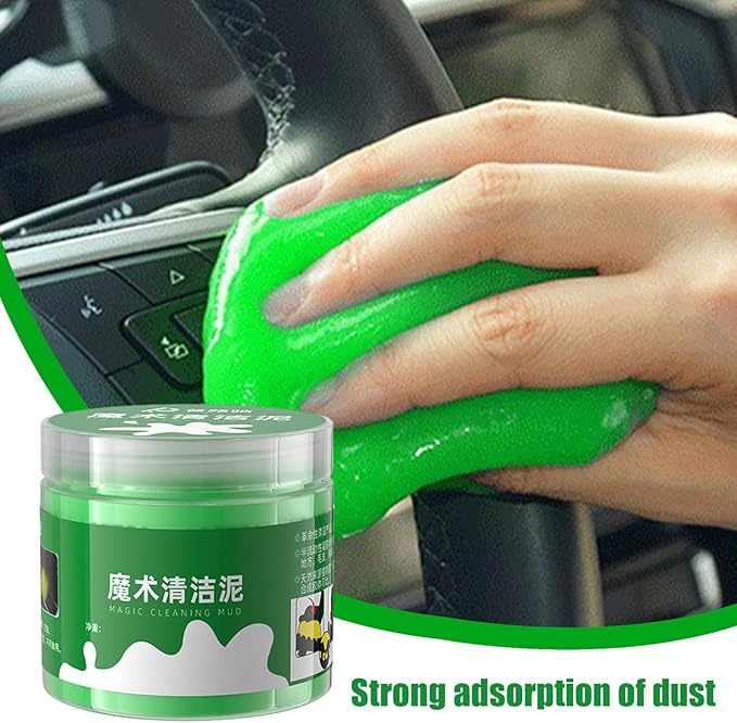 Sticky Car Cleaner Blob - Multipurpose Car Interior Cleaner Cleaning Slime | Car Cleaning Gel | Dust Cleaner for Car Vent Keyboard Cleaning Slime Auto Dust Cleaning for Computer | Car Detailing