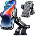 VANMASS【85+LBS Strongest Suction & Military-Grade Ultimate Car Phone Mount【Patent & Safety Certs】 Cell Phone Holder Truck for Dashboard Windshield Vent for iPhone 17 Pro Max 16 Samsung Camera Mounts