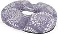 Donut Pillow for Hemorrhoids Seat Cushion for Tailbone Pain Relief - Grey Home Office Chair Cushion for Long Sitting Work - Memory Foam Car Seat Cushions for Driving Butt Pain Pressure