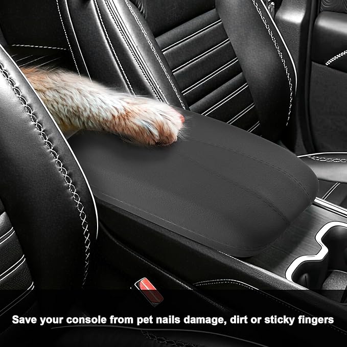 SXCY for 2025 2026 Chevy Traverse Armrest Cover for 2024 2025 2026 Chevy Traverse/GMC Acadia Accessories 2025 2026 Traverse/Acadia Center Console Cover Silicone Full Cover(w/Privacy Storage)