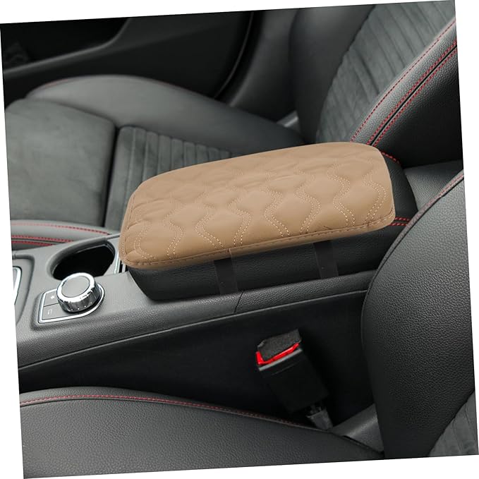 Car Armrest Pad Center Console Pad Automotive Console Armrest Cushion Memory Foam Protective Stylish Design