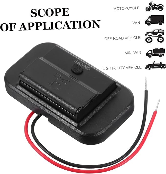 GLEAVI Motorbike Rv Fast Charger Car Phone Charger 12v USB c Outlet Wall Mount Accessory