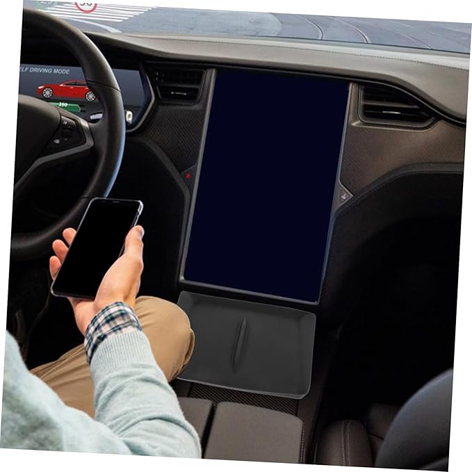 Silicone Cordless Charging Pad for Soft Design for Effortless Phone Charging Your Car Interior