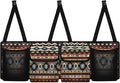 Aztec Car Trunk Organizer, Backseat Hanging Large Storage with Adjustable Straps & 4 Pockets, Waterproof Collapsible Cargo Bag Universal Car Interior Accessories