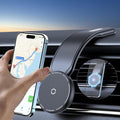 This Hill Magnetic Car Phone Holder, Bendable Aluminum Arm Car Magnet Phone Mount【18 Strong Magnets】 Magnetic Phone Holder for Car Dashboard/Windshield, Compatible with iPhone 17 16 15 14 13 12 Series