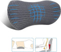 FOUSUPDT Lumbar Pillow, Memory Foam Lumbar Support Pillow for Office Chair and Car Seat, Back Support Pillow for Lower Back Pain Relief, Support Cushion Back Pillow for Sleeping, Driving, Resting