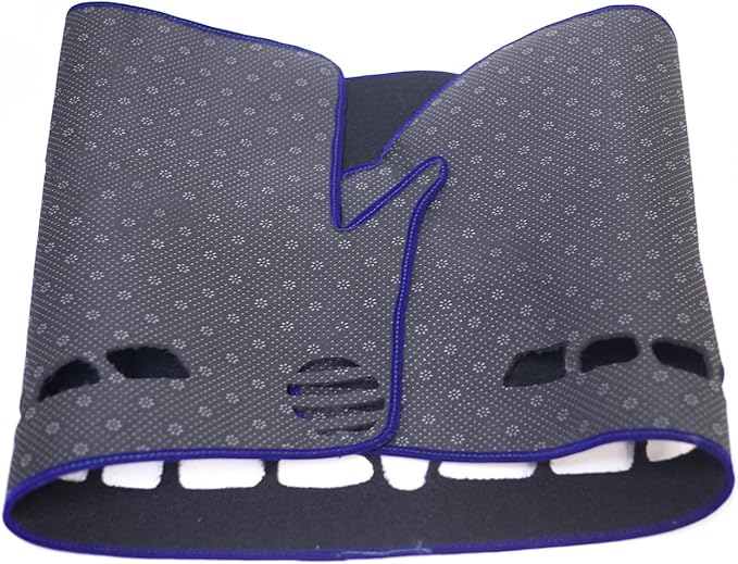 Dash Covers for Jeep-Cherokee 2014-2021,Polyester Car Dashboard Cover,Dash Board Protecter Cover,Interior Car Dash Board Covers Mat,Blue