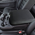 AOMSAZTO Jump Seat Console Covers for 2013-2018 Ram 1500 & 2013-2024 Ram 2500/3500/1500 Black