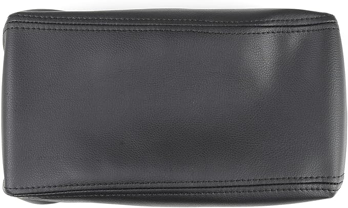 Center Console Armrest Cover for Subaru Outback 2010 2011 2012 2013 2014 Accessories, Leather Armrest Lid Cushion Pad, Armrest Seat Box Cover Mat (Black)