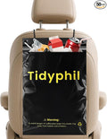 50 PCS Disposable Car Trash Bags Hanging, Leak-proof, Odor Seal. 2 Gallon Car Garbage Bags, Big Capacity. Independent of Car Trash Can, Easy Stick-On Car trash Bin for Car, SUV, Truck, Stroller.
