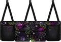 CLOHOMIN Skull Car Trunk Organizer Cobweb Backseat Hanging Organizer Sturdy Backseat Storage Organizer for Car Easy to Install Auto Organizer Bag