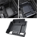 ASZSK for 2022-2026 Chevy Silverado/GMC Sierra 1500&2024-2026 Silverado/Sierra 2500HD 3500HD - (Full Console w/Bucket Seats ONLY) Center Console Armrest Organizer ABS Materials