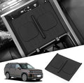 SMABEE Center Console Wireless Charging Protective Mat for 2024 2025 2026 Hyundai Santa Fe Accessories Silicone Non-Slip Pad Interior Black
