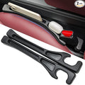 Car Seat Gap Filler Organizer, 2 Pack Seat Gap Plug with Storage Slot, No Drop Seat Guard for Cars & SUVs, Car Seat Accessories with Phone Holder, Universal Fit Fill The Gap Between Seat and Console