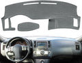 Yiz Dash Cover Mat Pad Carpet Custom Fit for Infiniti FX35 FX45 2003 2004 2005 2006 2007 2008 Dashboard Pad Carpet Protector(Dark Gray) Y40