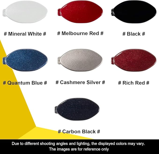 Goholy Car Door Handle Cover Cap Compatible with BMW 1 3 5 6 8 Series X5 X6 X7 Z4 M5 M8 F90 G05 G06 G07 51217489341 51219463547 Door Key Cover Door Handle Accessories Lock Cap Fragrant Red
