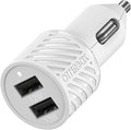 OtterBox USB-A Dual Port Car Charger, 24W Combined - Cloud Dream