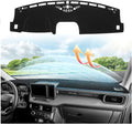 Felt Dash Cover Vehicle Specific Fits for Ford Maverick 2022-2025 2026, Dashboard Cover Mat for Maverick Accessories Non-Slip Dash Carpet Sunshield
