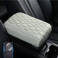 Car Armrest Pad for Mercedes Benz S Class S500 S580 S580e Waterproof Center Console Pad Car Armrest Seat Box Cover Protector Universal Arm Rest Cushion Pads,A