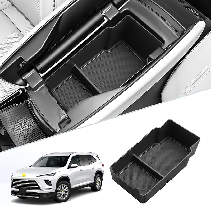 SKTU for 2024 2025 2026 Buick Envision Accessories Center Console Organizer for 2024 2025 2026 Buick Envision (Preferred/Sport Touring/Avenir) Console Tray 2024-2026 Envision Insert ABS Materials Tray