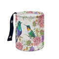 Brosoneto Collapsible Hummingbird Flower Trash Can - Rubbish Bin, Easy to Clean for SUVs, Trucks