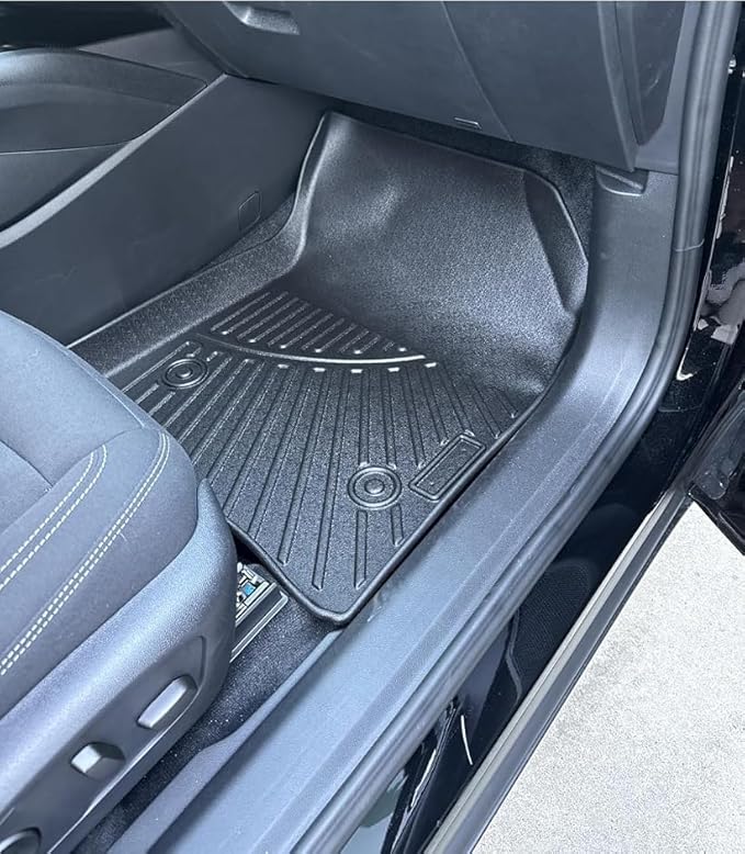 Cartist Floor Mats Fit for Chevrolet Blazer EV 2024 2025 2026/Cadillac Lyric 2023-2025 2026 All Weather Floor Mat Heavy Duty Carpet Protection