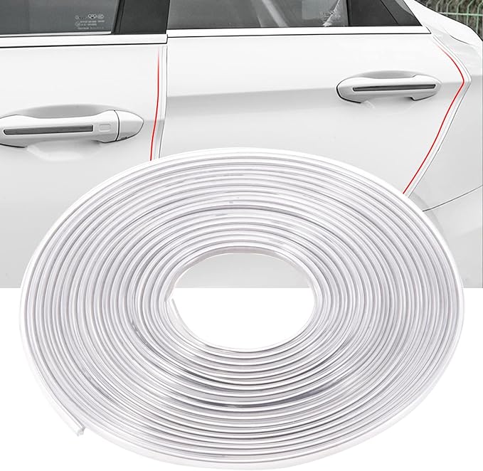Eytool Clear Door Edge Guards for Cars,Car Door Protector with U Adhesive Edge Protective Trim Ding Protector Fit for Most Car (Clear, 32.8FT)