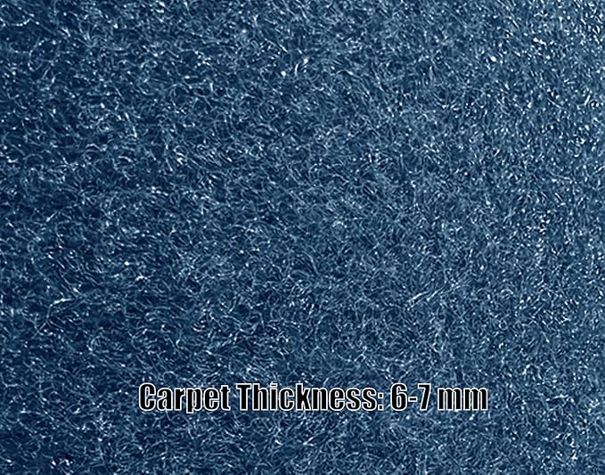 Dash Cover Mat Custom Fit for Mercedes Benz 350SL 380SL 380SLC 450SL 450SLC 560SL Without Climate Sensor, Dashboard Cover Pad Carpet Protector F286 (Navy Blue)