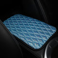 Universal Armrest Cover 32 * 19cm Car Center Console Armrest Cushion Center Armrest Pad Bling Glitter Car Armrest Protection Car Center Console Pad for SUV/Truck/Vehicle Armrest Mat
