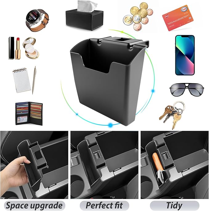 SKTU for 2024 2025 2026 Subaru Crosstrek/Subaru Impreza Center Console Organizer 2024-2026 Crosstrek Central Console Hanging Storage Box 2025 Impreza Accessories 2024 2025 2026 Crosstrek Accessories