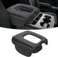 FUNY Center Armrest Cover for 2014-2018 Silverado Sierra Jump-Up Seats, Durable Center Console Cover Replacement, Only fit Jump Seat Console