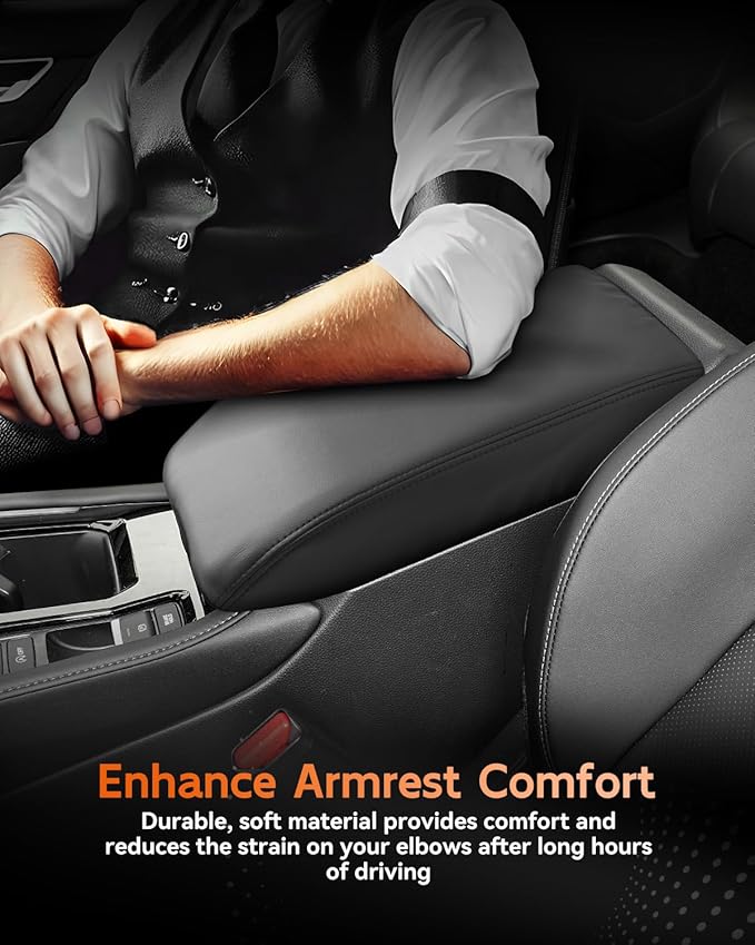 CDEFG for Honda Accord 2023-2025 2026 Center Console Cover Armrest Box Cover for Accord (LX,SE) Accessories Console Arm Rest Protector