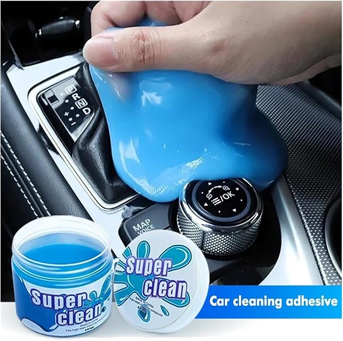 Car Cleaning Gel - Reusable Remover for Interior, Air Vents, Keyboards & Notebooks - Magic Mud Detail Tool(CJN-1PCS)