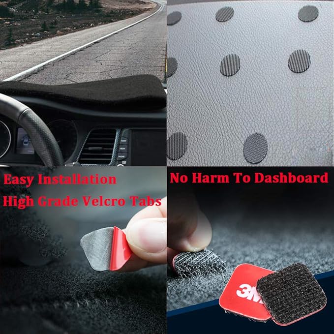 Dashboard Cover for Chevrolet Silverado 1500 2500 3500 1999-2006 Avalanche Chevy Tahoe Suburban GMC Sierra Yukon Dash Cover Mat(Premium Carpet, Black)