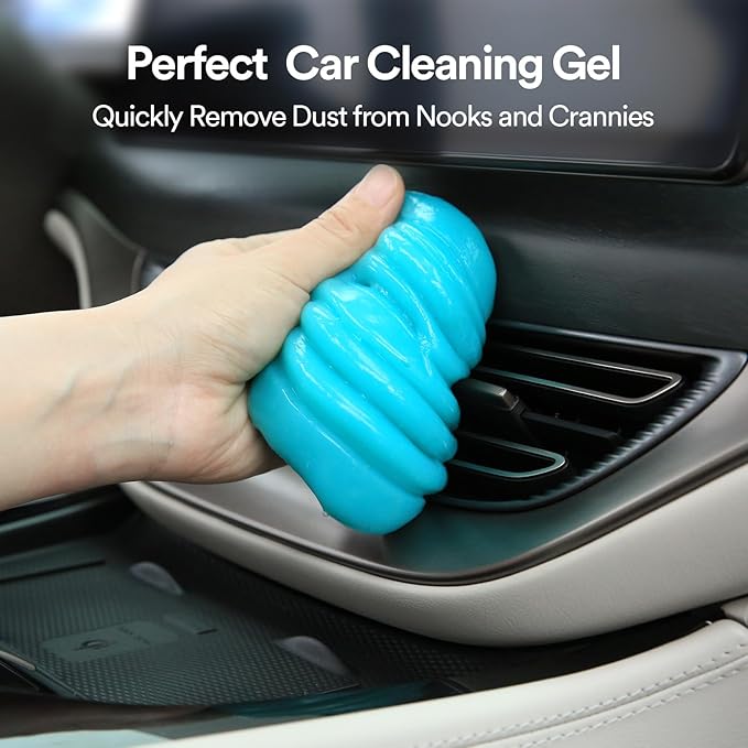 PULIDIKI Car Cleaning Gel 160g and Car Cleaning Putty 70g Bundle