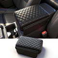 Console Cover for Toyota 4Runner 2010-2023 2024 Armrest Cover Leather Center Console Cover with Pockets Arm Rest Pad Middle Console Lid Cover for 4runner Accessories