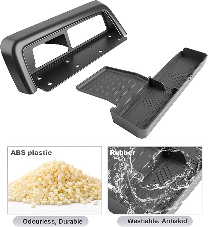 SKTU for 2026 Honda Passport Center Console Organizer 2026+ Passport Expansion Storage Box Honda Passport 2026 Accessories Durable ABS Expansion Console Tray