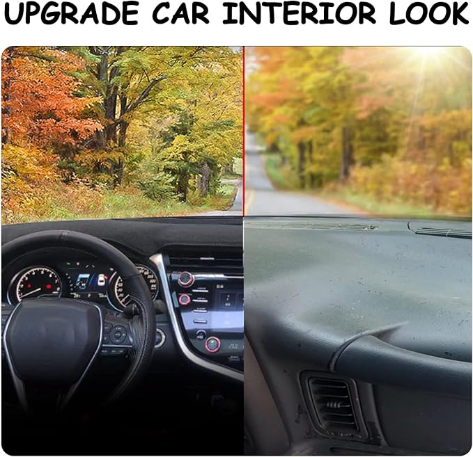 Dashboard Cover Dash Cover Mat Compatible with Chevrolet Silverado 1500 Suburban Tahoe GMC Sierra Denali Yukon XL 2007-2014