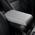 Leather Car Armrest Box Pad, 2025 Upgrade Universal Auto Arm Rest Cushion Memory Cotton Armrest Box Pad, Car Center Console Cover for Most Vehicle, Car Accessories (#2)