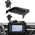 Car Phone Holder Fit for 2021-2024 Toyota Camry 7-inch Screen with Dashboard Organizer Cell Phone Mount Holders Fit for Camry Accessaries Fixed Clip Hands-Free &360°Rotation(Not Fit 9 inch)
