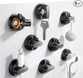 8 Pack Charging Cord Organizer [1S Click-in] LISEN Magnetic Charging Cord Holder, Easy Open Cable Holder with Strong Adhesive, Cable Management Clips Neatly for Nightstand, Desk, Home, Office, Car