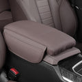 for Corvette C7 Stingray/C7 Grand Sport/C7 Z06 2013-2019 Center Console Protector Pad Car Armrest Cushion PU Leather Waterproof Centre Console Armrest Cover,B-33 * 18cm