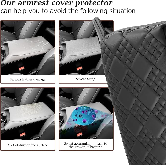 SKTU for 2025 2026 BMW X3 Accessories Center Console Cover for 2025 2026 BMW X3 Armrest Cover BMW X3 2025 2026 Accessories 2025 2026 X3 (30 xDrive/M50 xDrive) Center Console Cushion