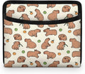 Capybara Car Organizer Storage Between Seats Front Back Seat Storage Pocket for Car Universal Auto Console Door Window Storage Bag for Interior Organizer Holder for Phone Sunglasses