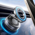 WRJ Car Phone Holder, [96+LBS Suction+2500gf Magnetic] 360° Adjustable Car Phone Mount for Magsafe, Cell Phone Holder for Your Car/Gym/Mirror/Smooth Surface-Black