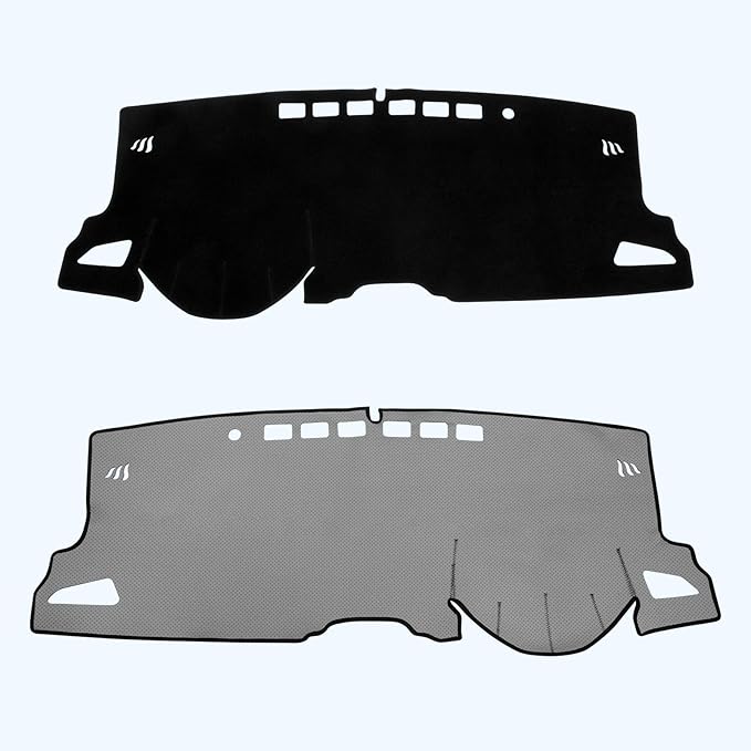 Dash Cover Compatible with Toyota Corolla 2019-2025 LE Full Set, Dashboard Cover Mat and Center Console Cover Pad, Custom Fit Sunshield Protector Interior Car Accessories (NOT fit Corolla Cross)