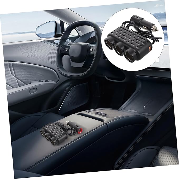 Multi Ports Car Charger Car Adapter Universal Vehicle Charger for Men Truck Accessories