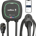 Wallbox Pulsar Plus Level 2 Electric Vehicle Smart Charger - 40 Amp, Ultra-Compact, WiFi, Bluetooth, Alexa/Google Home, UL Certified, 25ft Cable, Indoor/Outdoor EVSE, Assembled in USA
