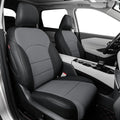 coverdream Full Set Custom Fit Rogue Car Seat Covers for Nissan Rogue Hybrid,Sport 2020 2021 2022,Full Coverage Leather Seat Protector(Black/Gray)