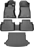 Cartist Floor Mats and Cargo Liner Fit for Forester 2019 2020 2021 2022 2023 2024 All Weather Floor Mat Heavy Duty Carpet Protection (Not Fit Models with Subwoofer on Trunk Side)